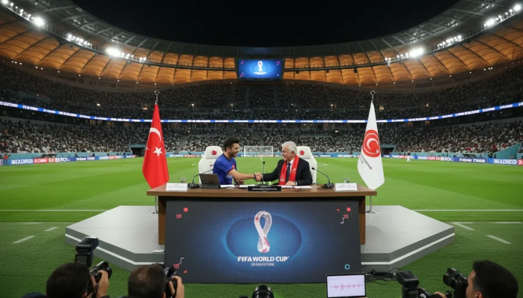 2026 Dünya Kupası İçin Sinan Akçıl ile TFF Başkanı Birlikte Hazırlanıyor!