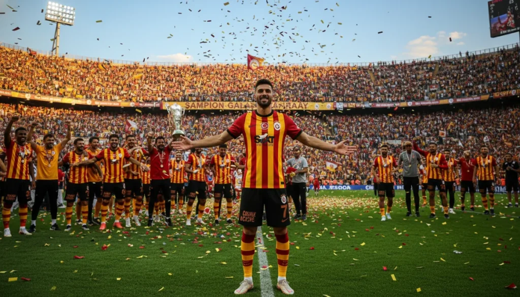 Galatasaraylı Barış Alper Yılmaz’dan 4. Şampiyonluk Mesajı