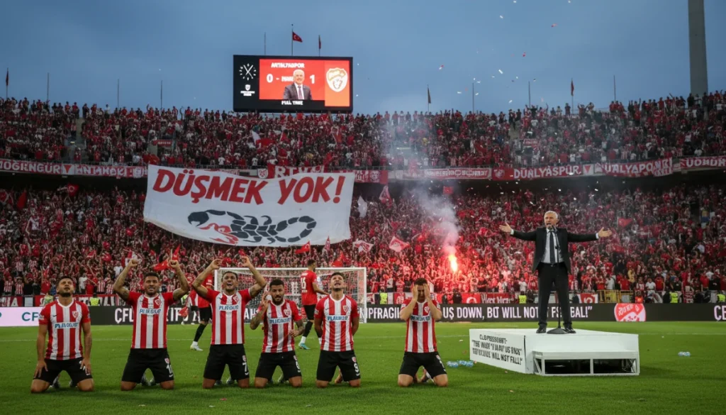 Süper Lig’de Antalyaspor Veda Etti: Perçin’den Olay Sözler