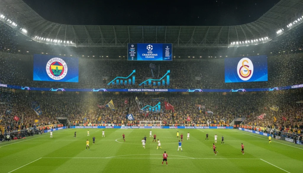 Avrupa Sahnesinde Türk Rüzgarı: Yeni UEFA Kulüp Listesi Açıklandı
