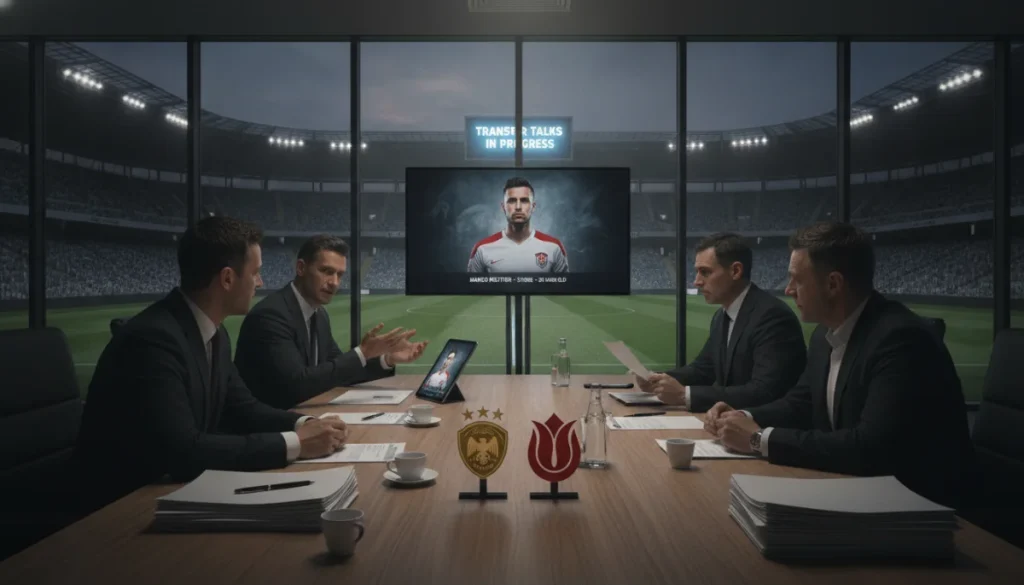 Sarı-Kırmızılılar Boşnak Golcüyle Anlaşmak İçin Tüm Şartları Zorluyor