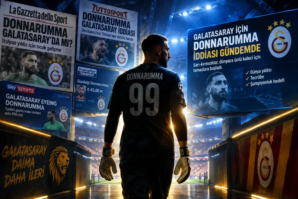 Galatasaray Kalesi İçin Dünya Çapında İddia: Donnarumma Sesleri