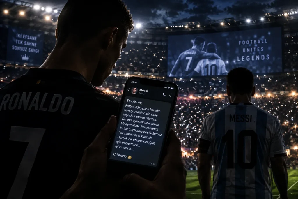Messi’nin Millî Takım Kariyerini Bitiren Kararı ve Ronaldo’nun Vefalı Mesajı