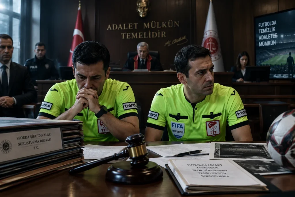 Türk Futbolunda Deprem: Hakem Yasin Kol ve Göktuğ Hazar Erel Adliyede