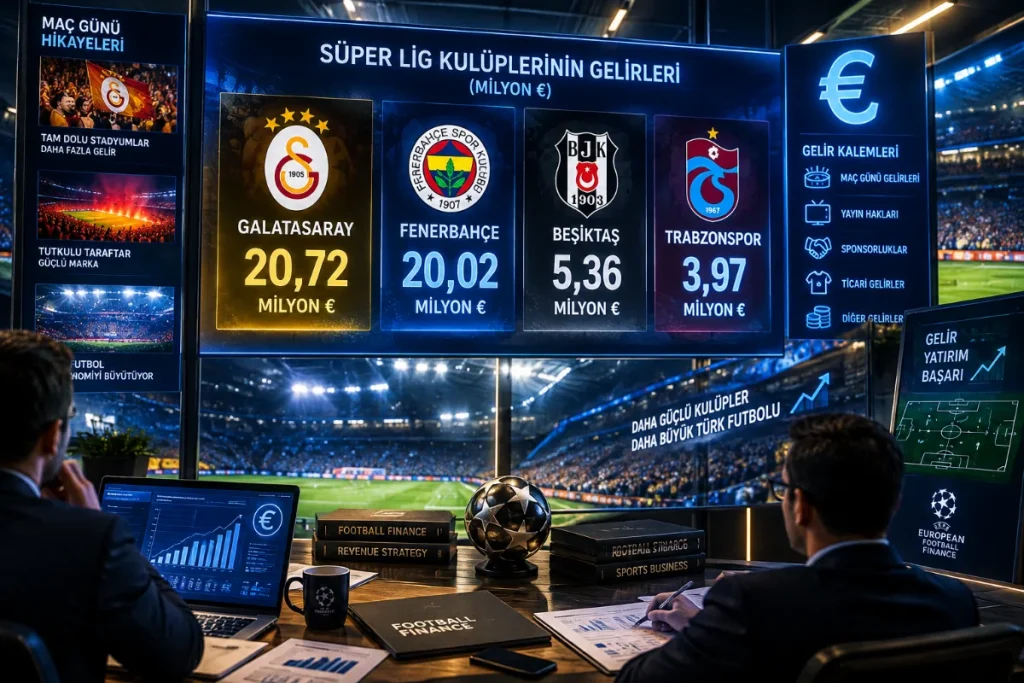 Türk Takımları Avrupa’da Ne Kadar Kazandı? İşte Güncel UEFA Gelirleri